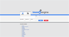 Desktop Screenshot of immoengine.de